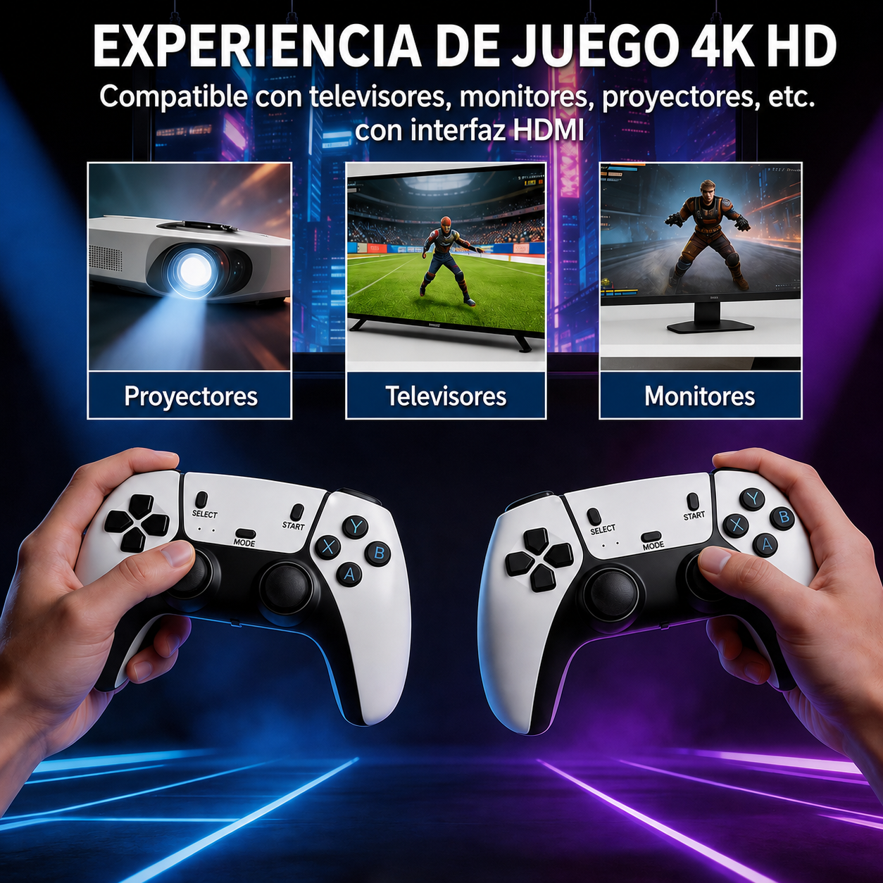 Consola Retro con 20.000 Juegos Clásicos