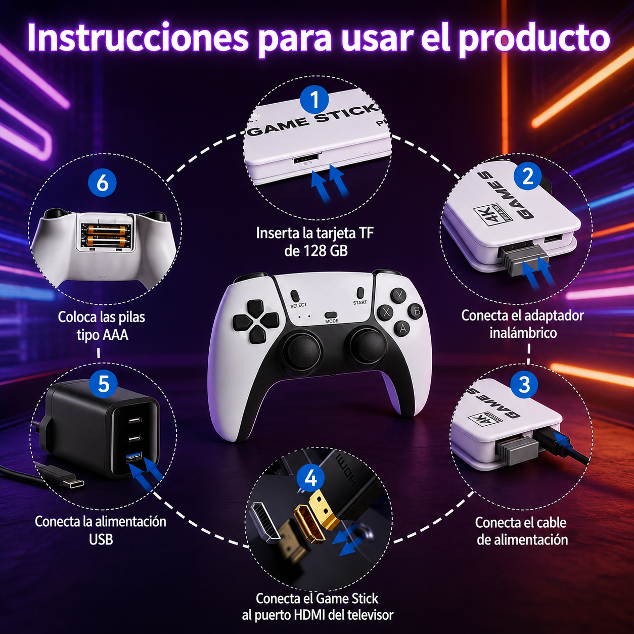 Consola Retro con 20.000 Juegos Clásicos
